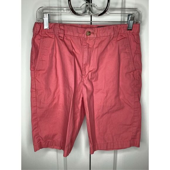 Boys Vineyard‎ Vines flat front cotton Chino Short size 18 pink - Picture 1 of 4